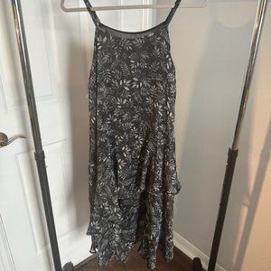 Asian Style Dress - Size Appears to be EU L - Leaves